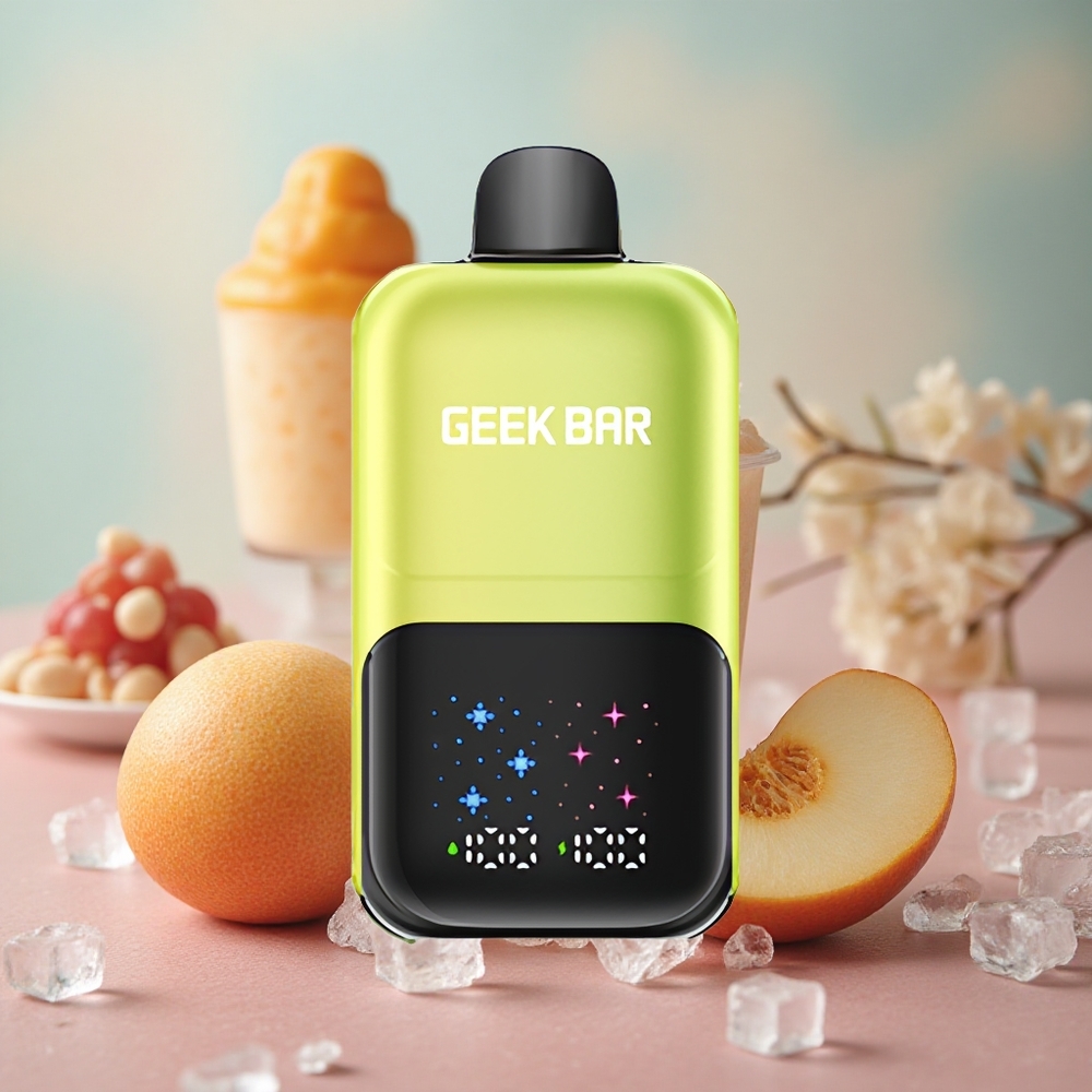 Kyselé jablko led GEEK BAR 2GO Two Series 50000 Puffs Interaktivní velký displej velkoobchod Česká Republika