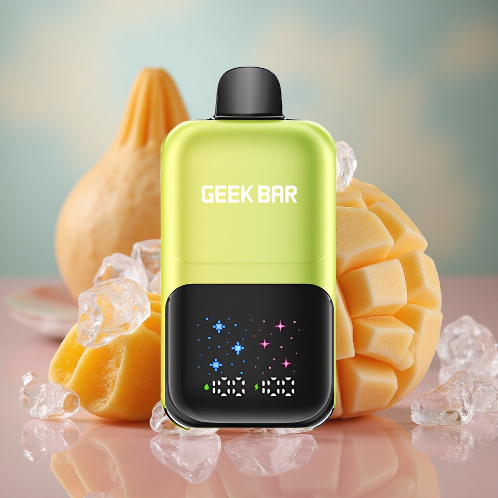 Mexické Mango Led GEEK BAR 2GO Dvě řady 50000 šluků Interaktivní velká obrazovka velkoobchod Česká Republika