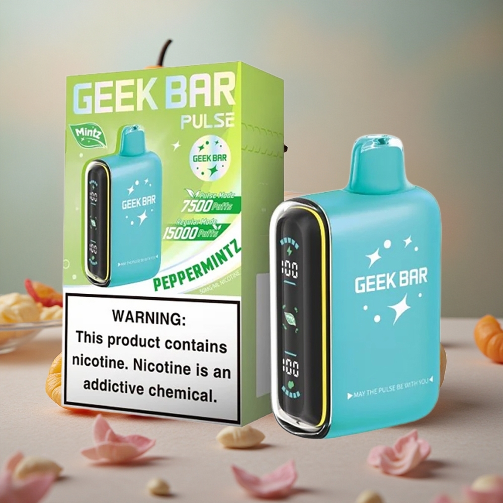 Máta GEEK BAR Pulse 15000 Puffs (16ML, 5% Nikotinu) velkoobchod Česká Republika