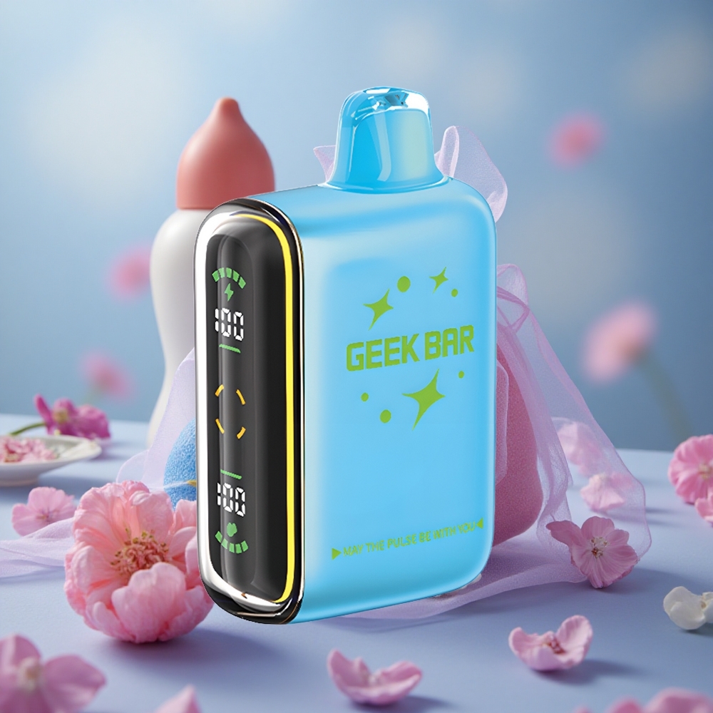Mentol-Jahoda GEEK BAR Pulse 15000 Puffs 16ML Kapacita E-liquid, USB Type-C velkoobchod Česká Republika