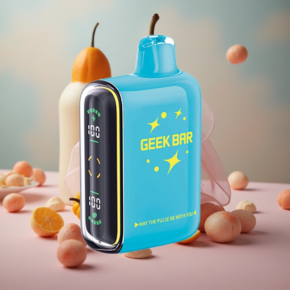 Mentol-Jahoda GEEK BAR Pulse 15000 Puffs 16ML Kapacita E-liquid, USB Type-C velkoobchod Česká Republika