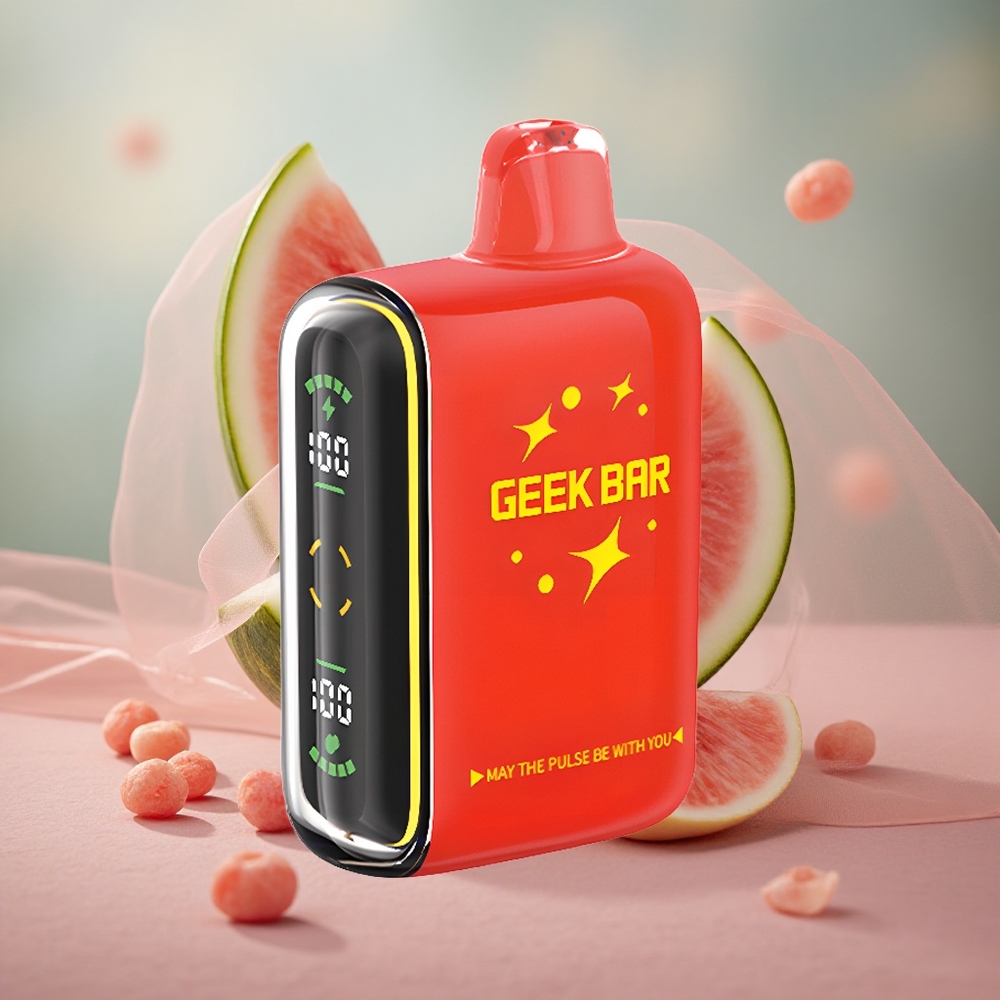Mentol-Jahoda GEEK BAR Pulse 15000 Puffs 16ML Kapacita E-liquid, USB Type-C velkoobchod Česká Republika