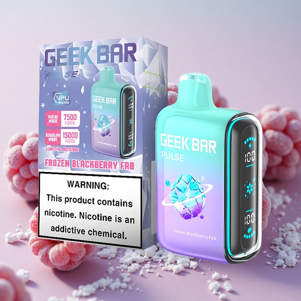 Zmražená příchuť GEEK BAR Pulse 15 000 šluků 16ML e-liquid 5% Nikotinu velkoobchod Česká Republika