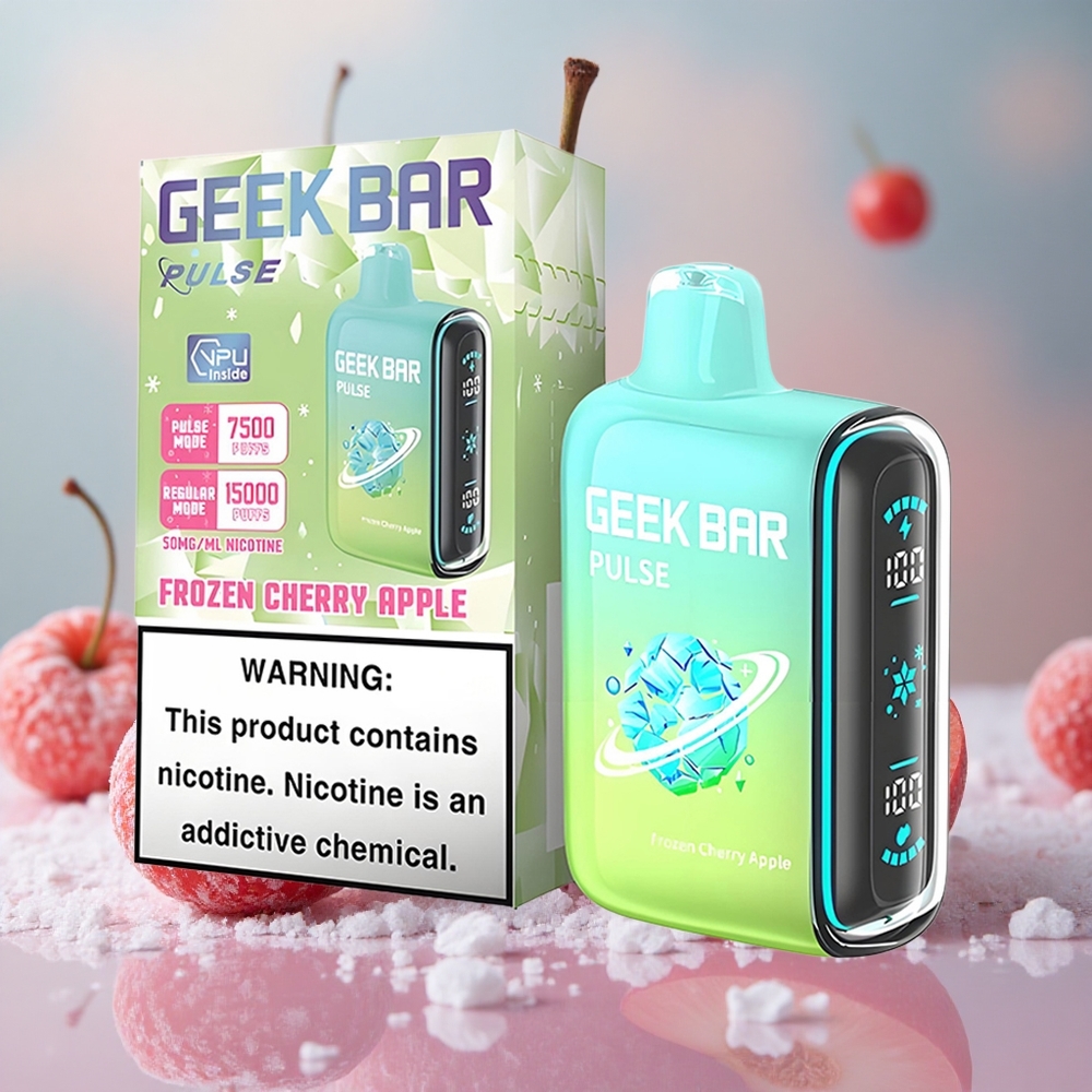 Zmražená příchuť GEEK BAR Pulse 15 000 šluků 16ML e-liquid 5% Nikotinu velkoobchod Česká Republika