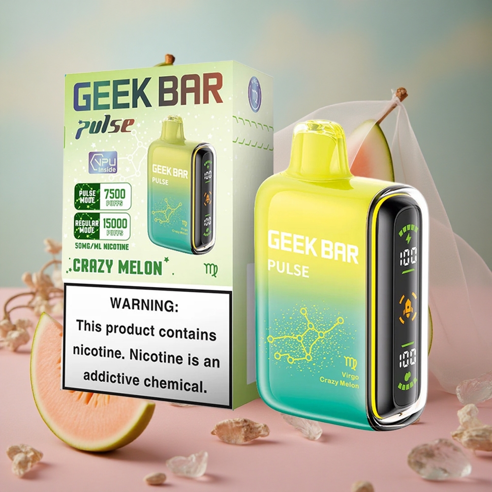 Zodiac GEEK BAR Pulse 15000 Puffs 16ML Kapalina s Nikotinuem 5% velkoobchod Česká Republika