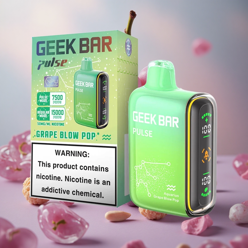 Zodiac GEEK BAR Pulse 15000 Puffs 16ML Kapalina s Nikotinuem 5% velkoobchod Česká Republika