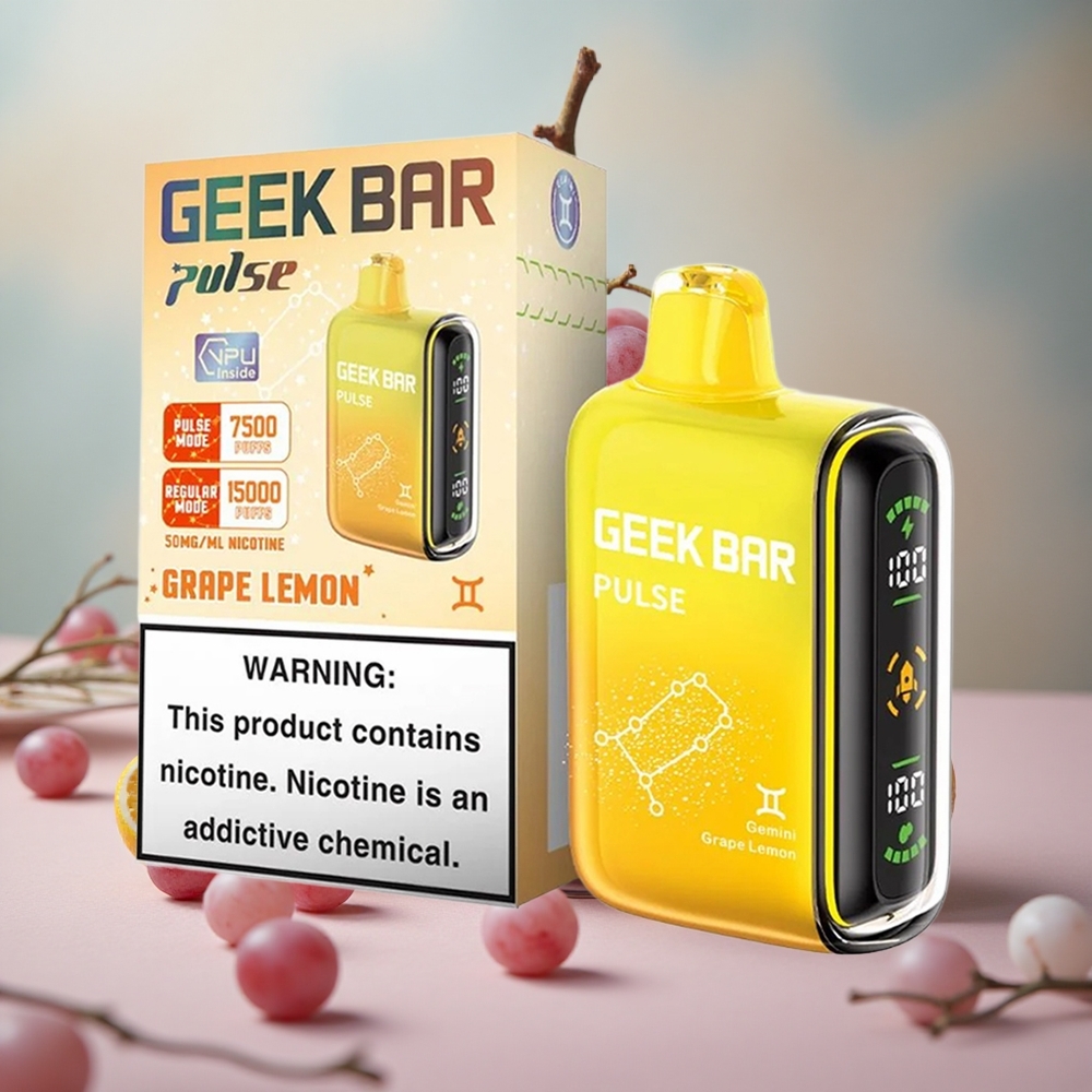 Zodiac GEEK BAR Pulse 15000 Puffs 16ML Kapalina s Nikotinuem 5% velkoobchod Česká Republika