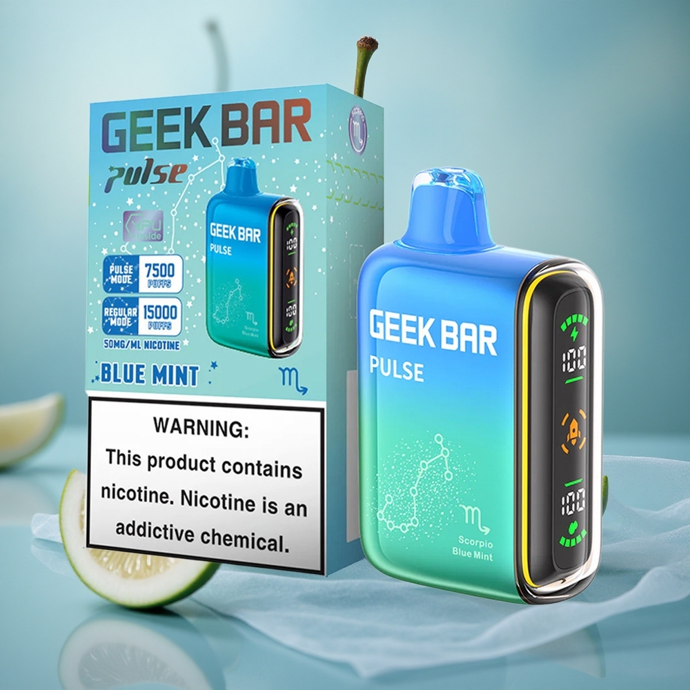Zodiac GEEK BAR Pulse 15000 Puffs 16ML Kapalina s Nikotinuem 5% velkoobchod Česká Republika