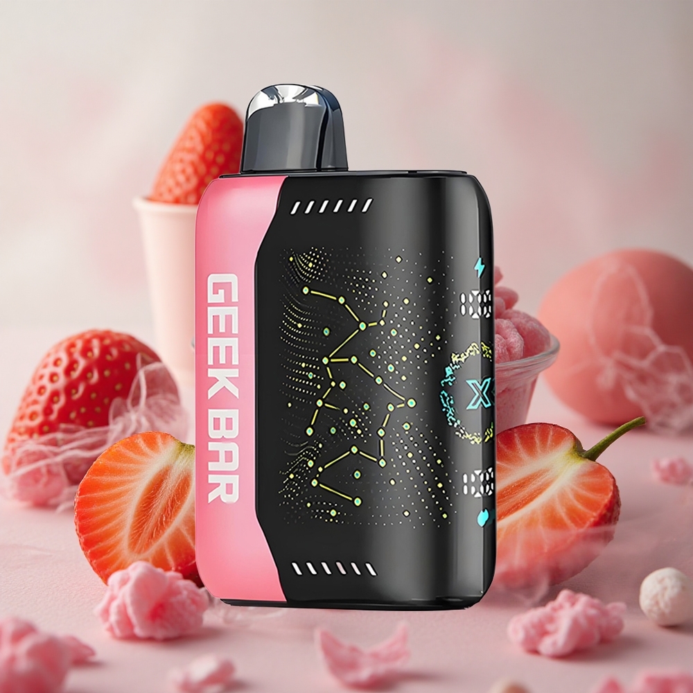 Kombinace příchutí GEEK BAR Pulse X 25000 šluků 18mL předplněná e-kapalina USB Type-C nabíjecí port velkoobchod Česká Republika