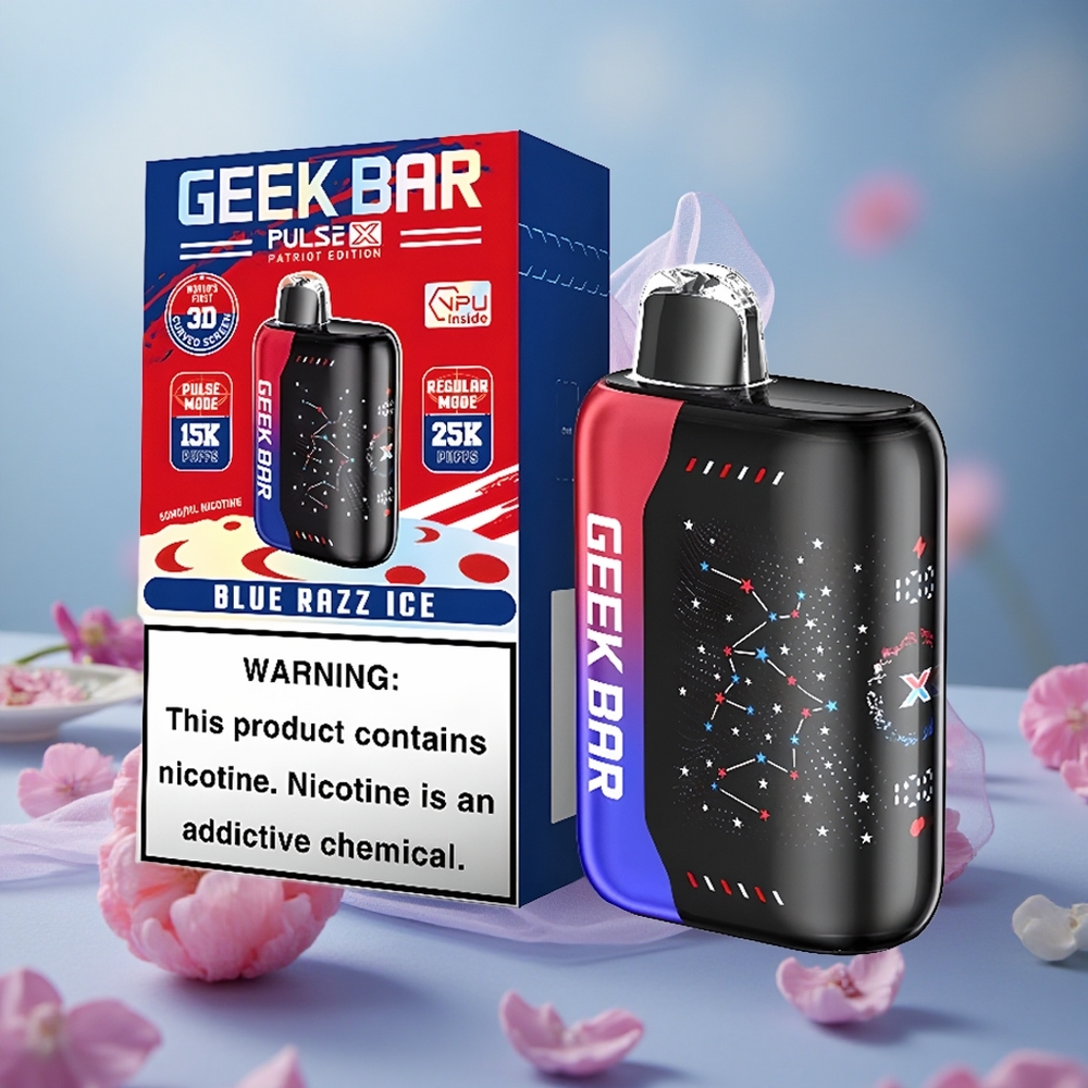 Patriot Editon GEEK BAR Pulse X 25000 Puffs s 18mL předplněným e-liquidem velkoobchod Česká Republika