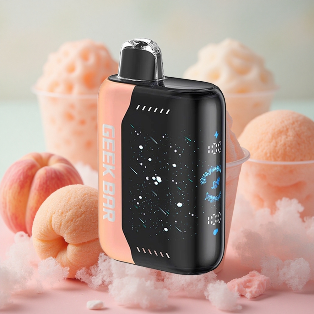 Slush GEEK BAR Pulse X 25000 Šluků 18mL Předplněná E-Kapalina 3D Zakřivená Indikační Obrazovka velkoobchod Česká Republika
