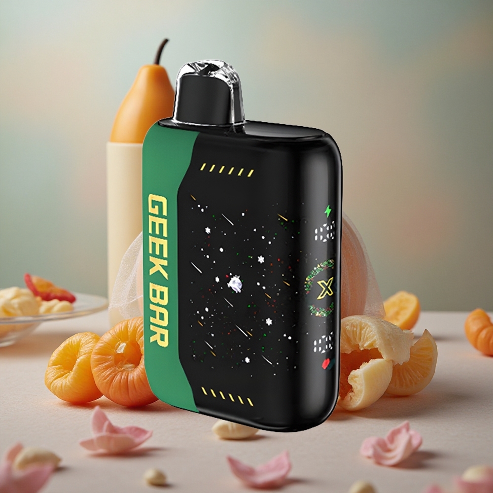 Vánoční Edice GEEK BAR Pulse X 25000 Puffs s 18mL předplněným e-liquidem a USB Type-C portem pro dobíjení velkoobchod Česká Republika