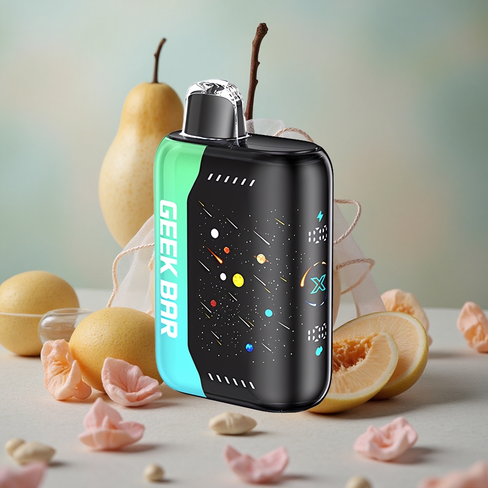 ATL Máta GEEK BAR Pulse X 42K Šluků Meteor Edition 820mAh Rychlé Nabíjení 3D Zakřivená Obrazovka velkoobchod Česká Republika