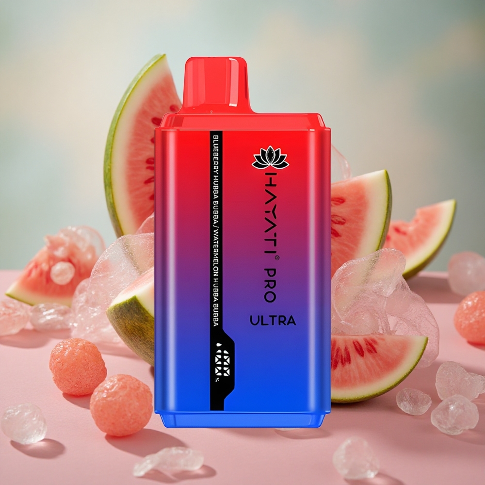 Borůvka Hubba Bubba Hayati Pro Ultra 15000 Puffs 850mAh 2 12ml velkoobchod Česká Republika