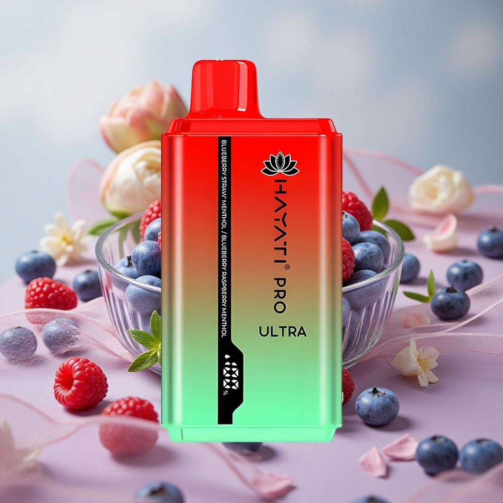 Borůvka Jahoda Mentol Hayati Pro Ultra 15000 Puffs 850mAh 24ml velkoobchod Česká Republika