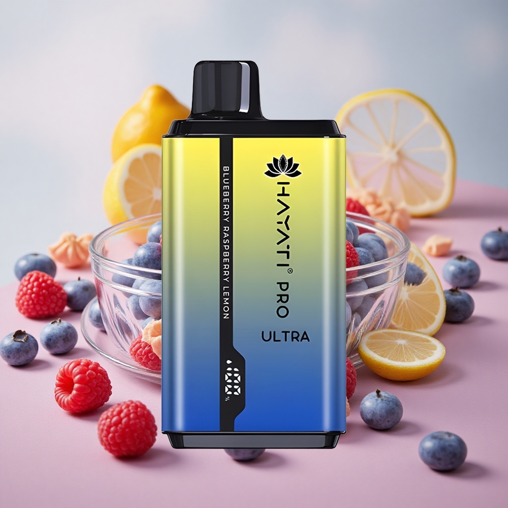 Borůvka Malina Citrón Hayati Pro Ultra 15000 Puffs 850mAh 2 12ml velkoobchod Česká Republika