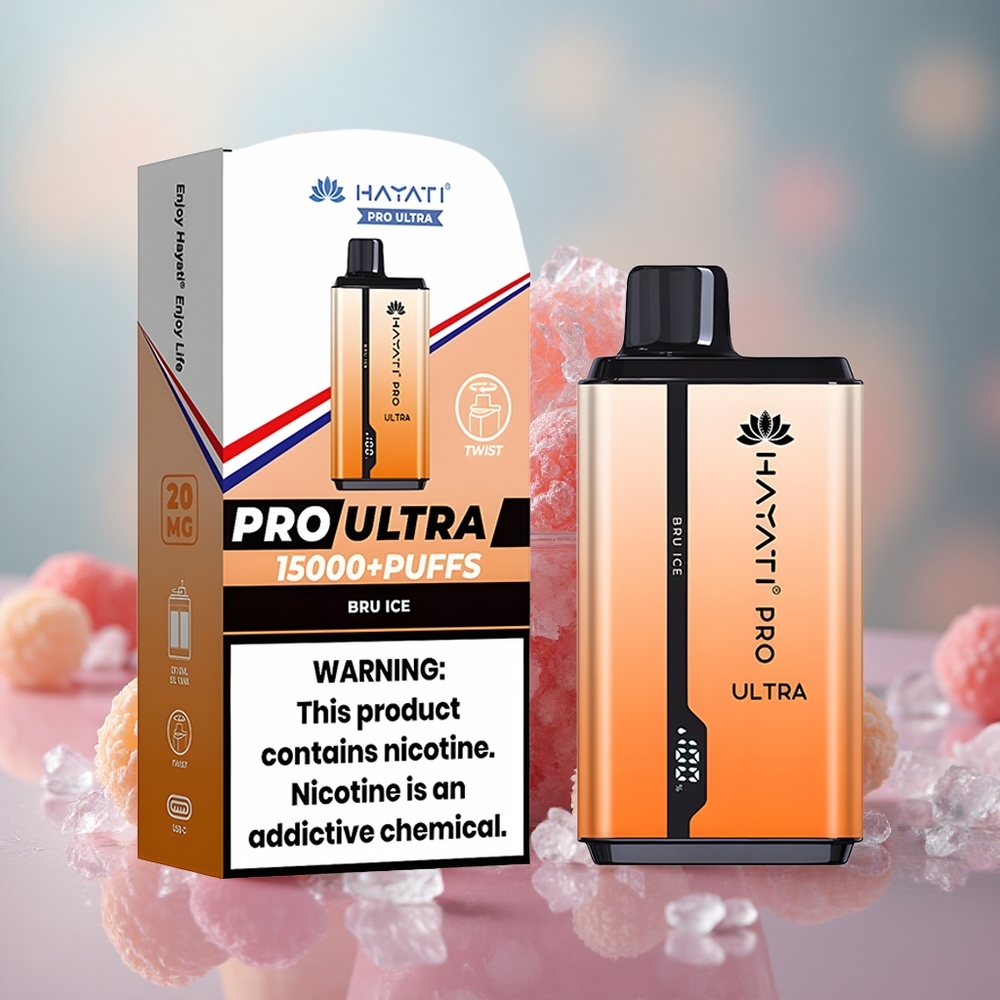 Bru Led Hayati Pro Ultra 15000 Potahů 2 12ml 850mAh velkoobchod Česká Republika