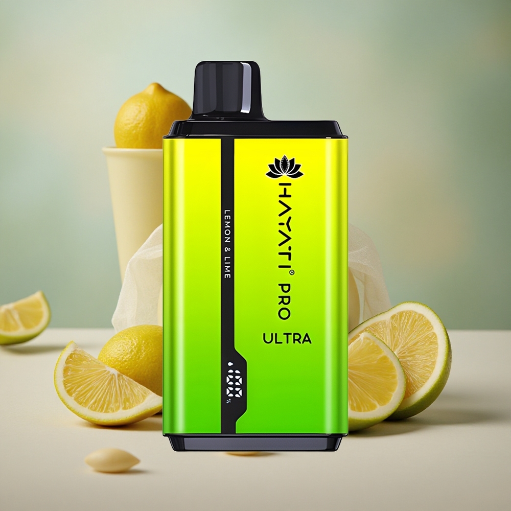 Citrón & Limetka Hayati Pro Ultra 15000 Potahů 850mAh 2 12ml velkoobchod Česká Republika