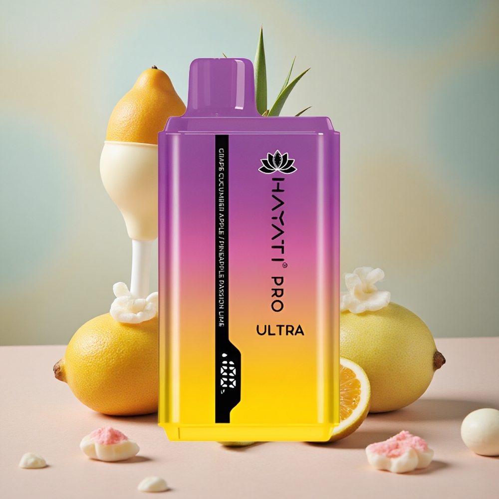 Hroznový Okurka Jablko Hayati Pro Ultra 15000 Puffs 850mAh 24ml velkoobchod Česká Republika
