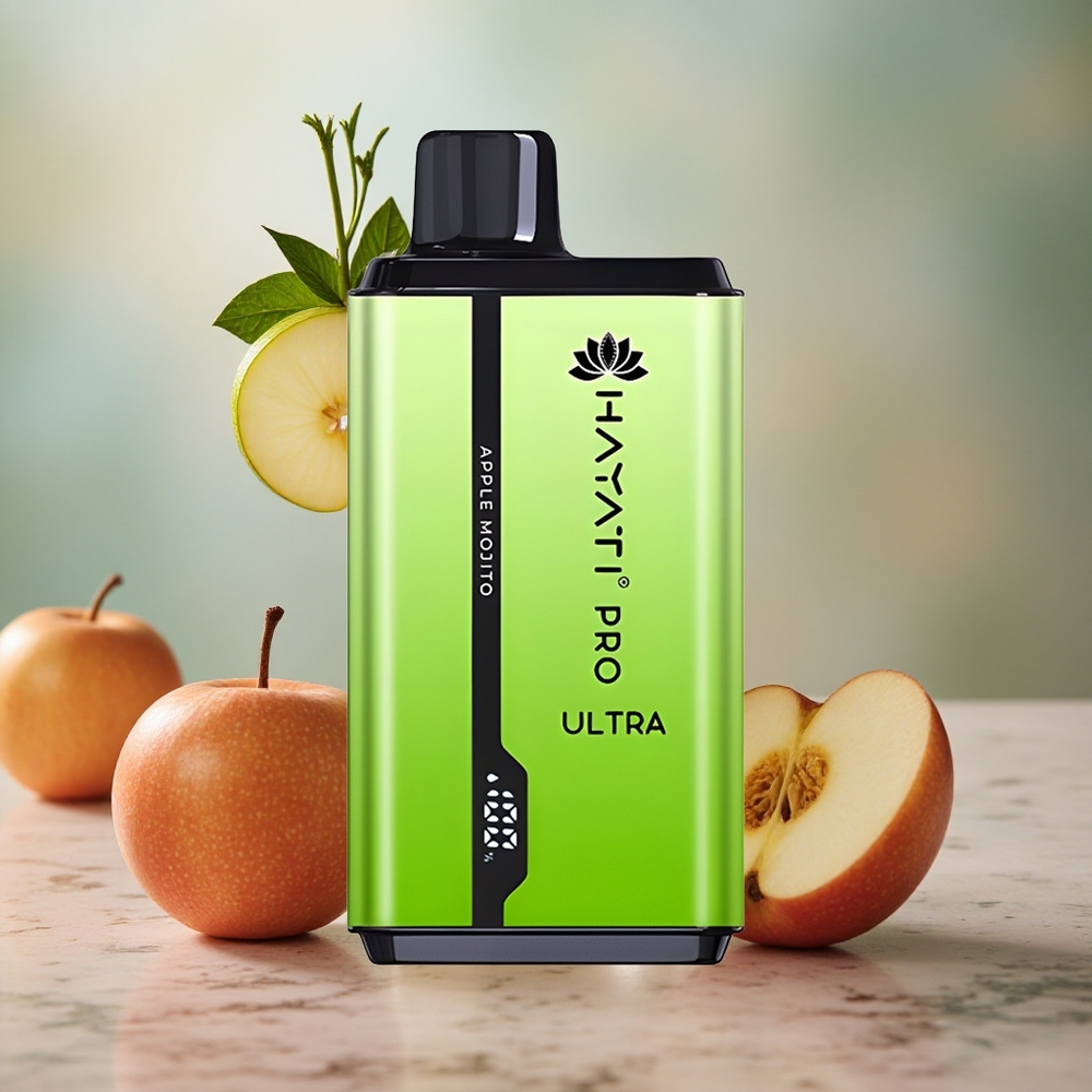 Jablko Mojito Hayati Pro Ultra 15000 Puffs 850mAh 2 12ml velkoobchod Česká Republika