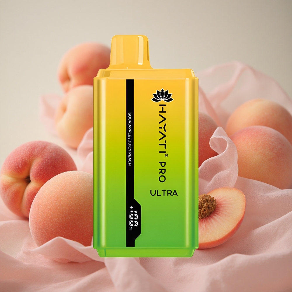 Kyselé jablko Hayati Pro Ultra 15000 potahů 850mAh 2 12ml velkoobchod Česká Republika