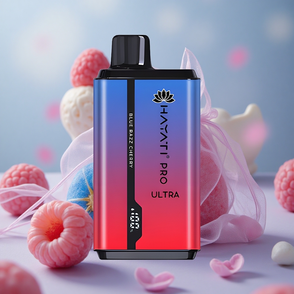 Modrá Malina Třešeň Hayati Pro Ultra 15000 Puffs 850mAh 2 12ml velkoobchod Česká Republika