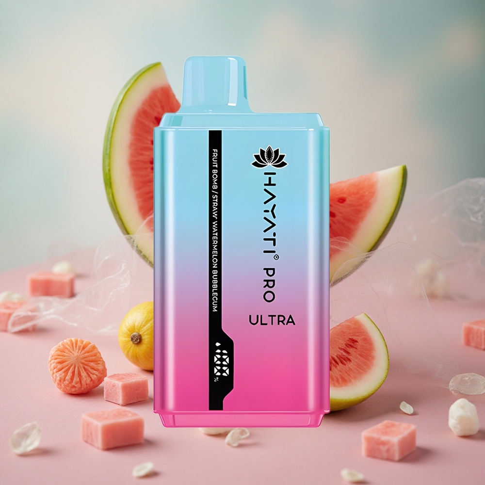 Ovocná Bomba Hayati Pro Ultra 15000 Puffs 12ml Kapalina 2% Nikotinu velkoobchod Česká Republika
