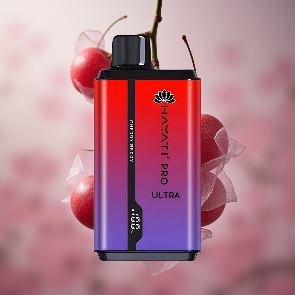 Třešňová Bobule Hayati Pro Ultra 15000 Puffs 850mAh 2 12ml velkoobchod Česká Republika