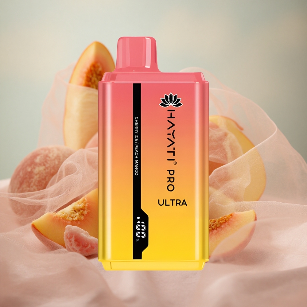 Třešňová ledová Hayati Pro Ultra 15000 šluků Kapacita náplně: 2 12ml, Nikotinu: 2% velkoobchod Česká Republika
