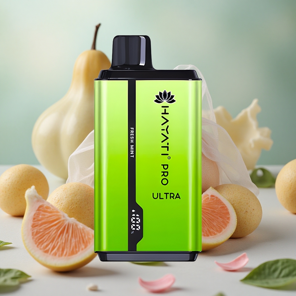 Čerstvá máta Hayati Pro Ultra 15000 potahů 850mAh 2 12ml velkoobchod Česká Republika