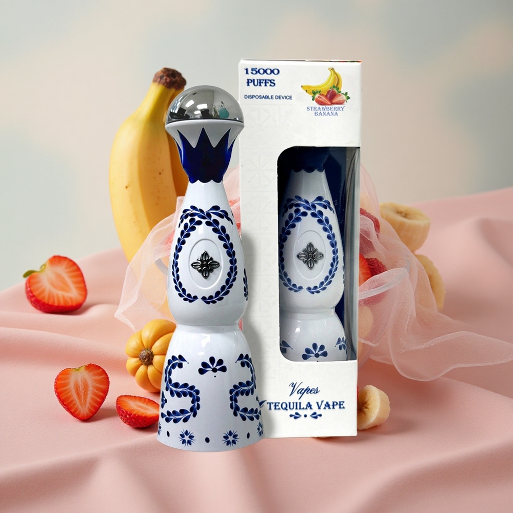 Jahoda Banán HUMO Azul 15000 Puffs 5% Nikotinuová Síla 20mL Předplněná Náplň velkoobchod Česká Republika