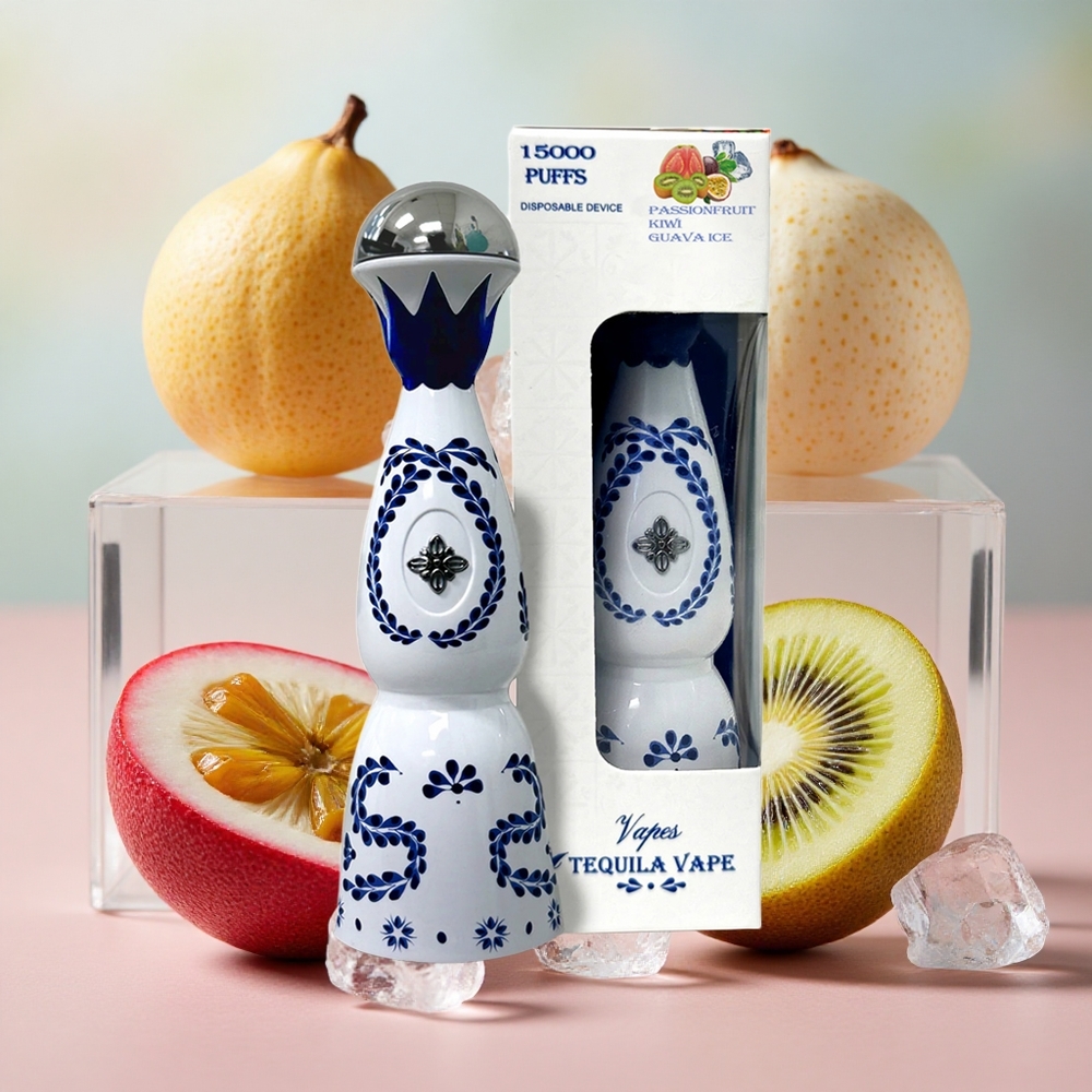 Maracja Kiwi Guava Led Humo Azul 15000 Puffs 20mL Předplněný e-liquid 5% Nikotinu velkoobchod Česká Republika