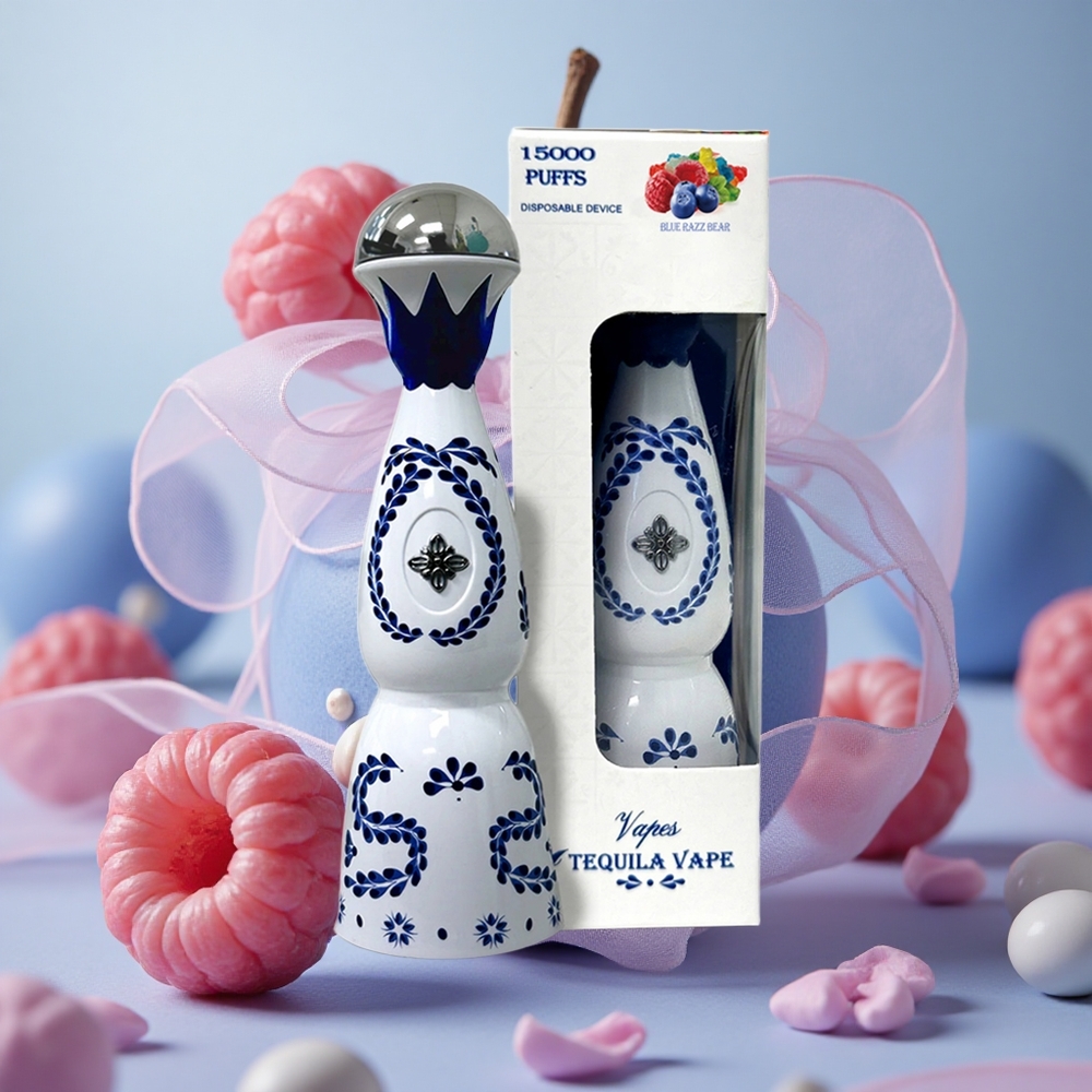 Modrá Medvědí Malina HUMO Azul 15000 Puffs 20mL předplněný nádrž na e-liquid 5% Nikotinu velkoobchod Česká Republika