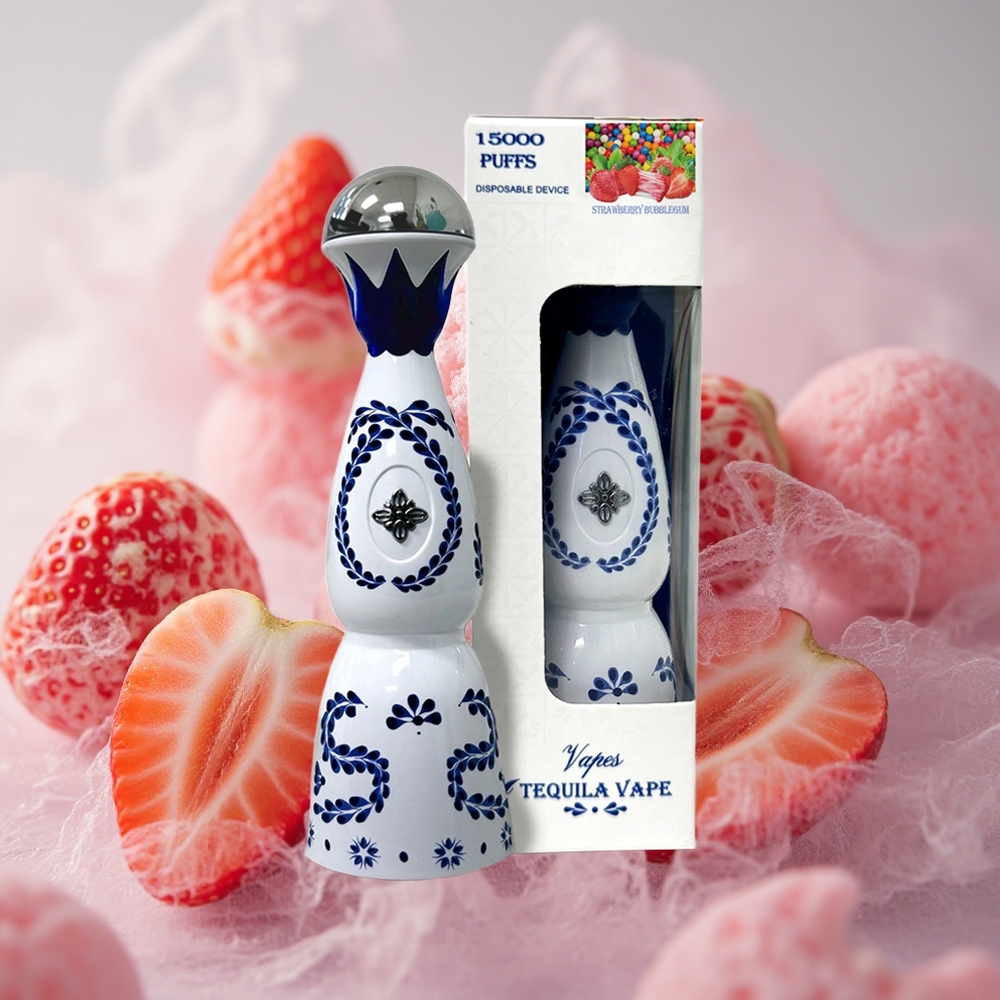 jahodová žvýkačka Humo Azul 15000 Puffs 5% Nikotinuová Síla 500mAh Dobíjecí Baterie velkoobchod Česká Republika