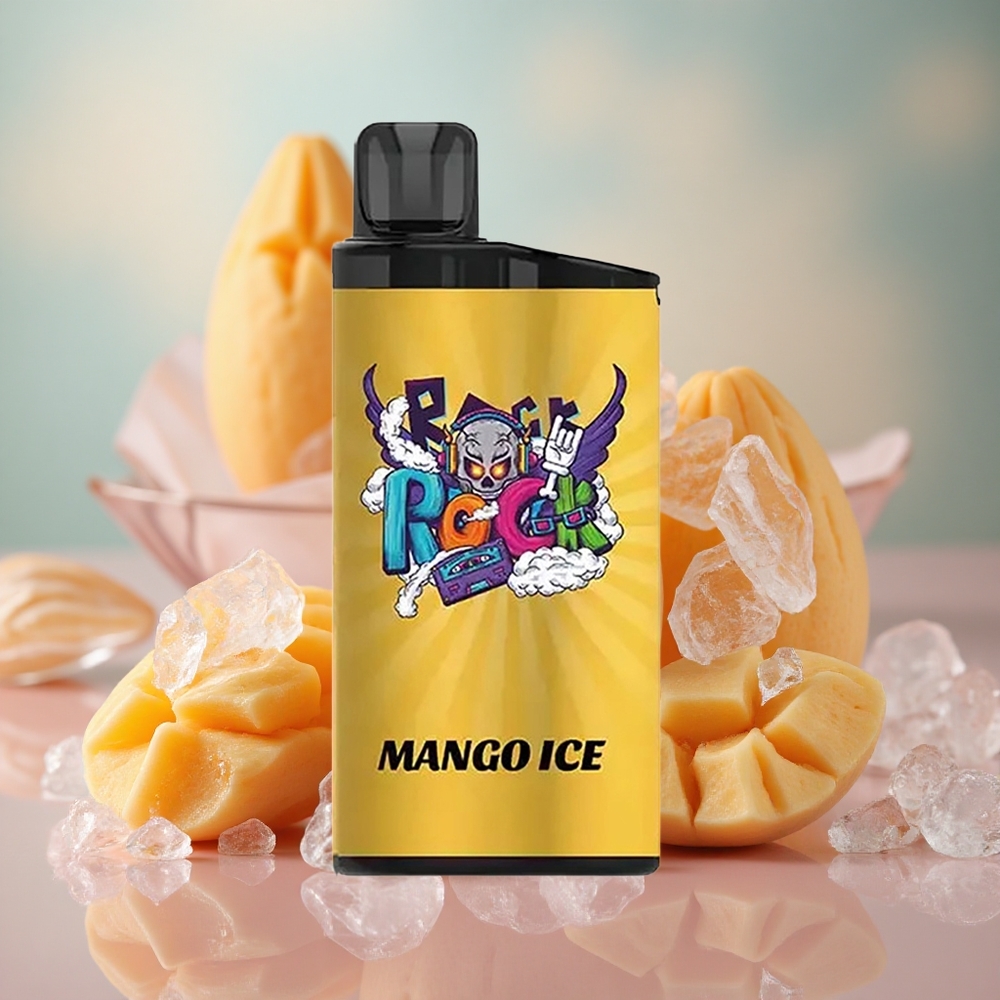 Mango Led (Mango Ice) IGET Bar až 3500 šluků Jednorázová Vape, 1400 mAh, 78g velkoobchod Česká Republika
