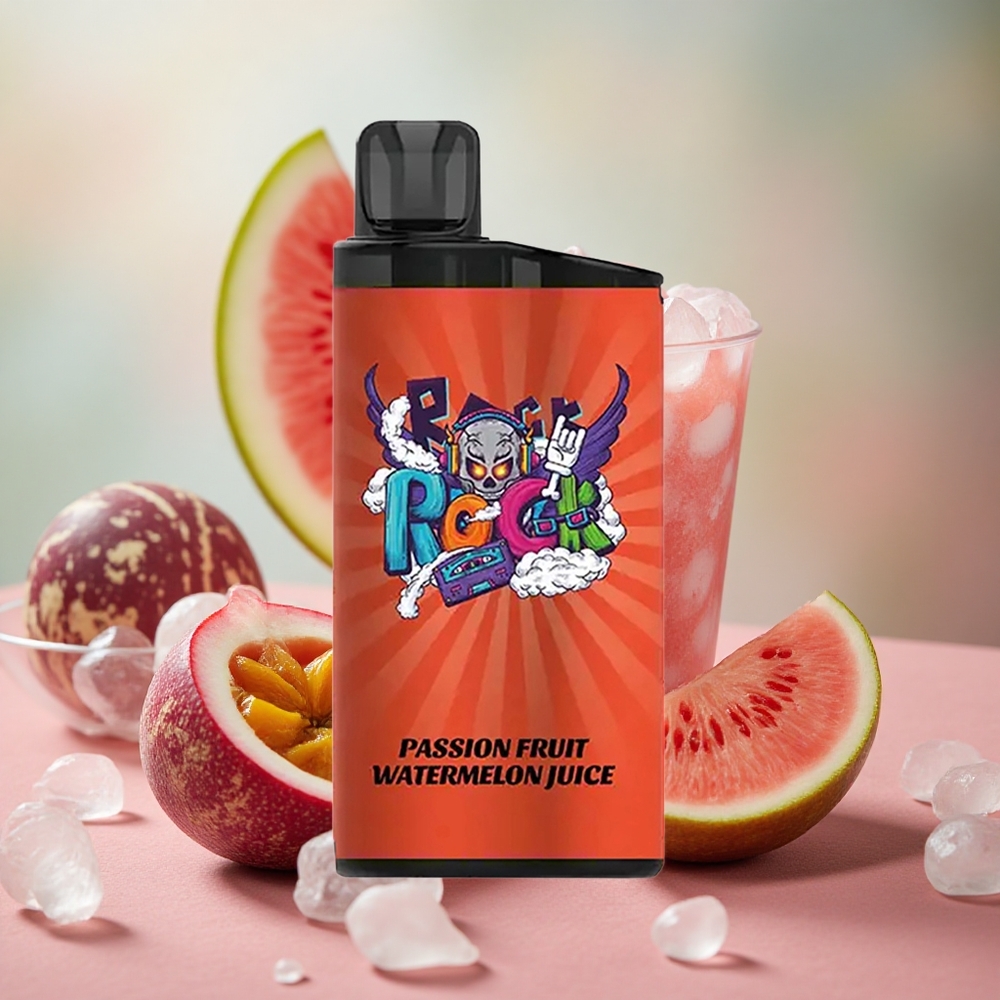 Marakuja a Meloun IGET Bar 3500 Puffs Jednorázová Vape, Výdrž: Až 3500 Potahů, velkoobchod Česká Republika