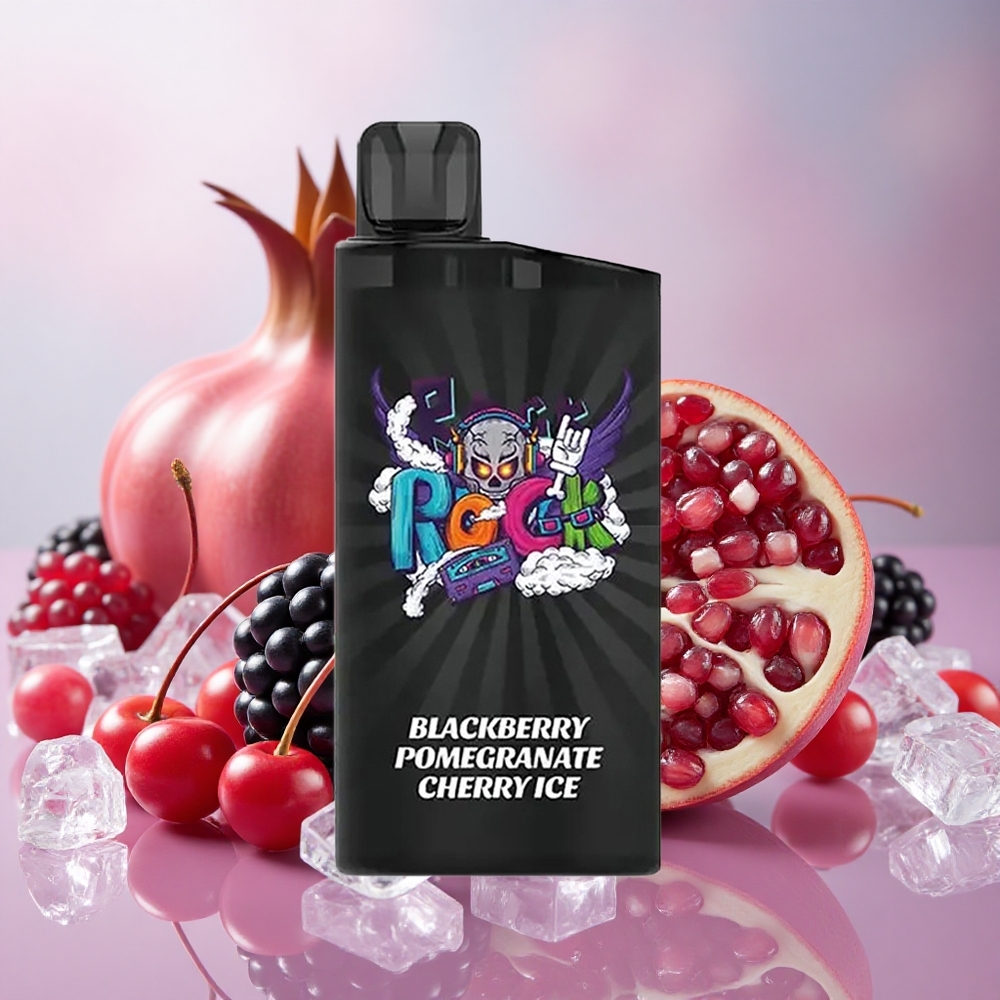 Ostružina Granátové Jablko Třešeň Led IGET Bar 3500 Puffs, 1400 mAh, 78g velkoobchod Česká Republika