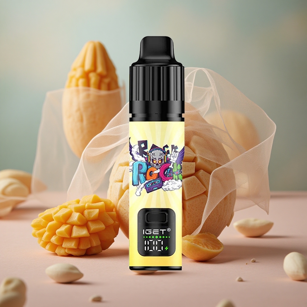 Mango Monster IGET BAR PLUS S3 POD 10000 Puffs 18 ml E-liquid 950 mAh Rechargeable velkoobchod Česká Republika