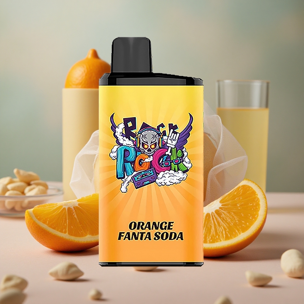 Pomerančová Fanta Soda IGET Bar Pro 10000 Puffs, 2000 mAh, 1.2 Ohm Mesh Coil velkoobchod Česká Republika