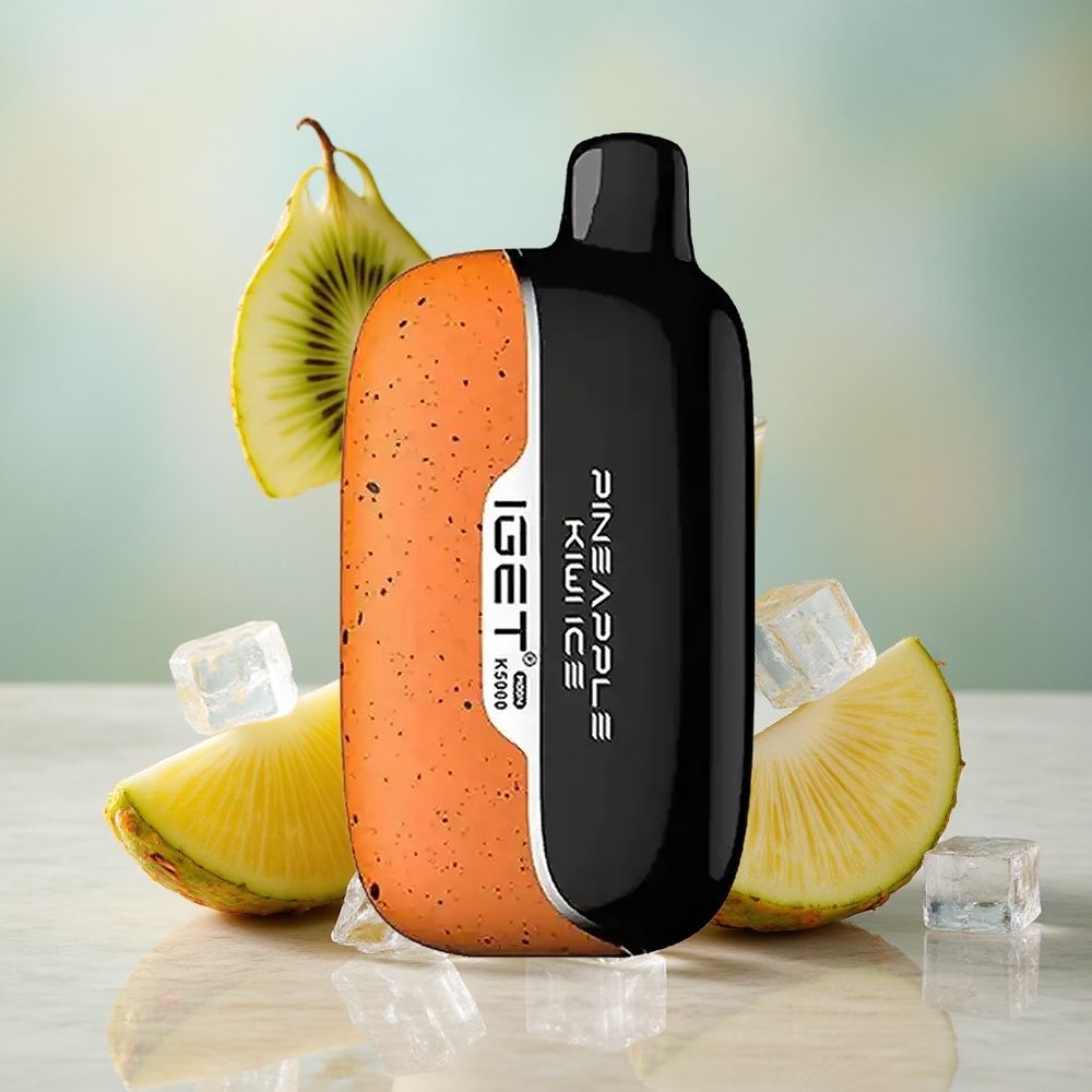 Ananas Kiwi Led IGET Moon K5000 Puffs 5000 Potahů, Velikost: 49.5x25.3x99.4 mm velkoobchod Česká Republika