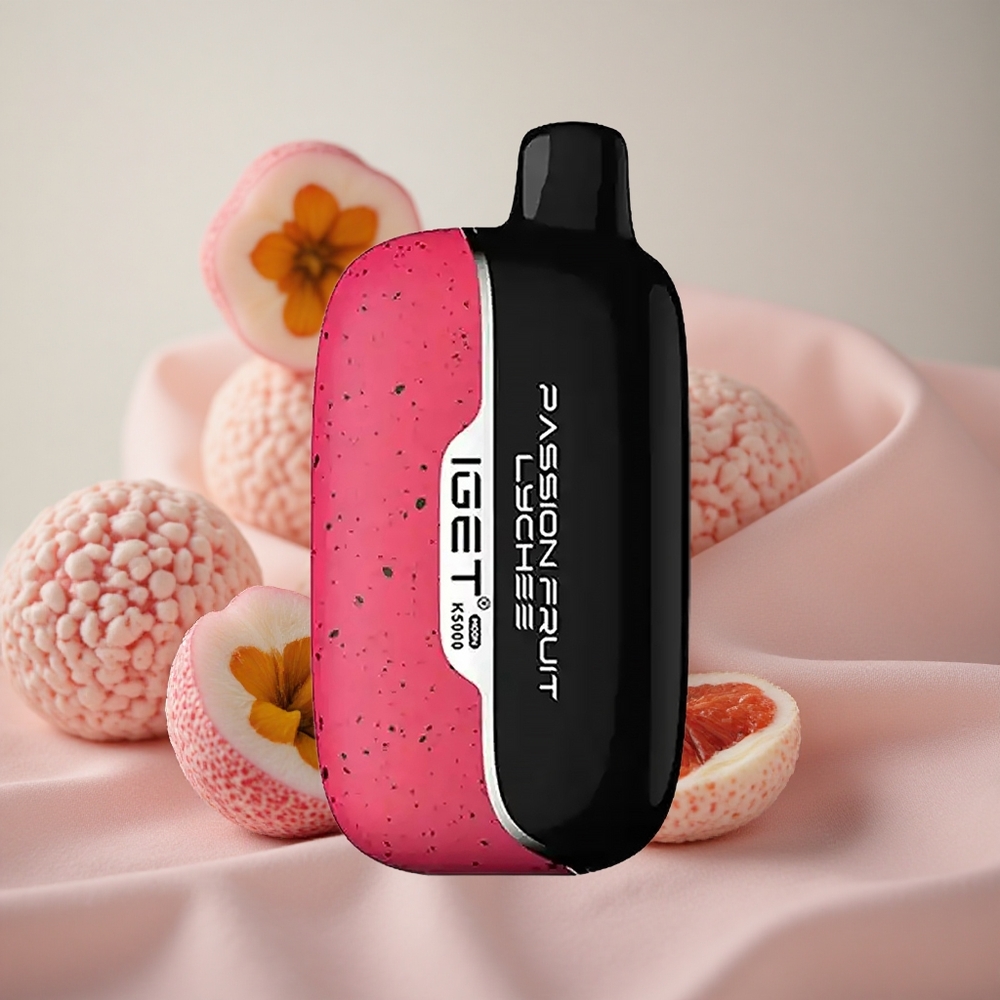 Marakuja Liči IGET Moon K5000 Puffs Jednorázová Vape velkoobchod Česká Republika