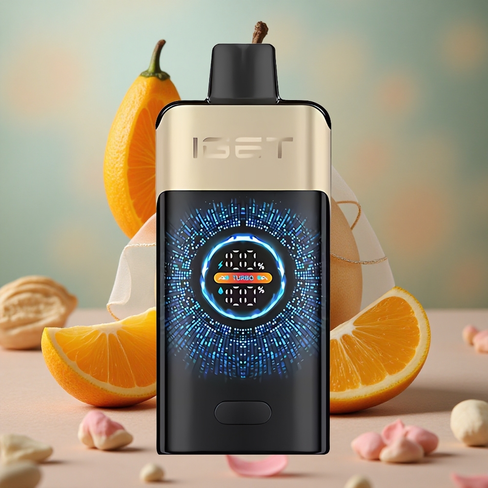 Tropická Oranž Monster IGET ONE 12000 Puffs Jednorázová Vape 2700 mAh Baterií velkoobchod Česká Republika