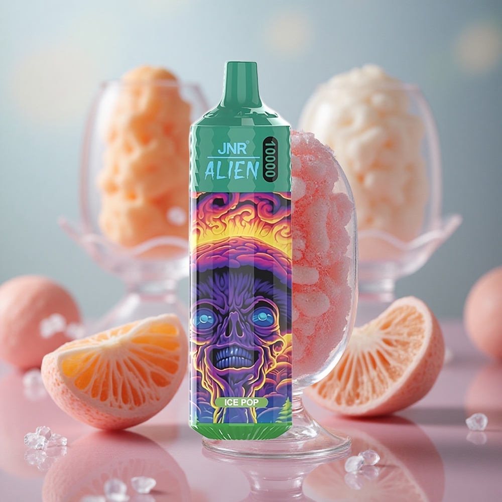 Ledová tříšť JNR Alien 10000 Puffs 850mAh baterie 20ml e-liquid velkoobchod Česká Republika