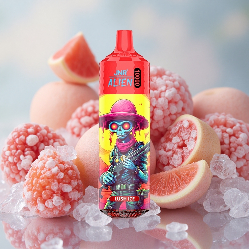 Lush Ledová JNR Alien 10000 Puffs 850mAh Baterie 20ml E-liquid velkoobchod Česká Republika
