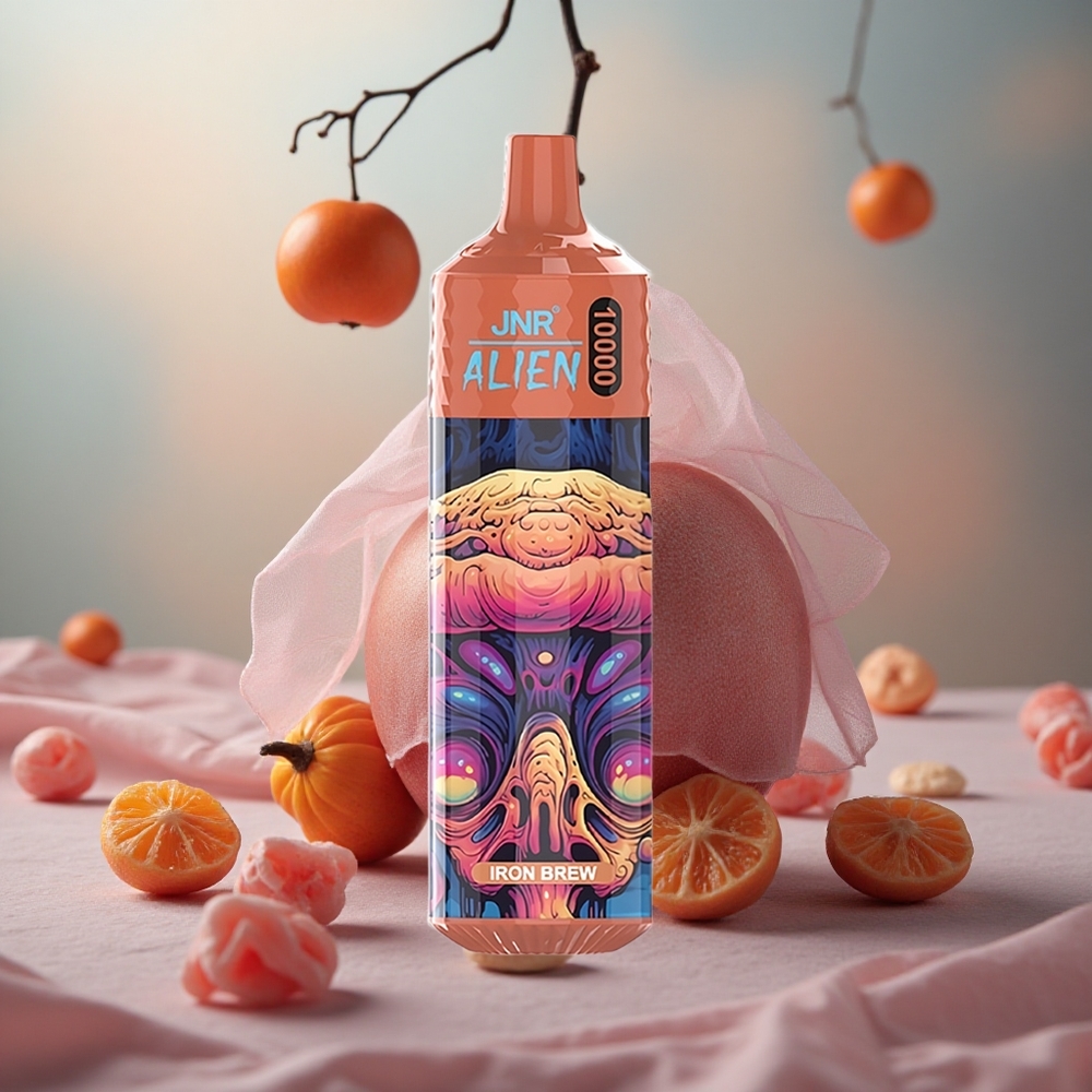 Železný nápoj JNR Alien 10000 Puffs 850mAh Baterie 20ml E-liquid velkoobchod Česká Republika