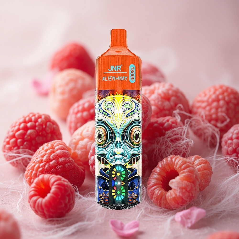 jahoda malina třešeň JNR Alien Max 18000 Puffs 28ml e-liquid 850mAh Battery Capacity velkoobchod Česká Republika