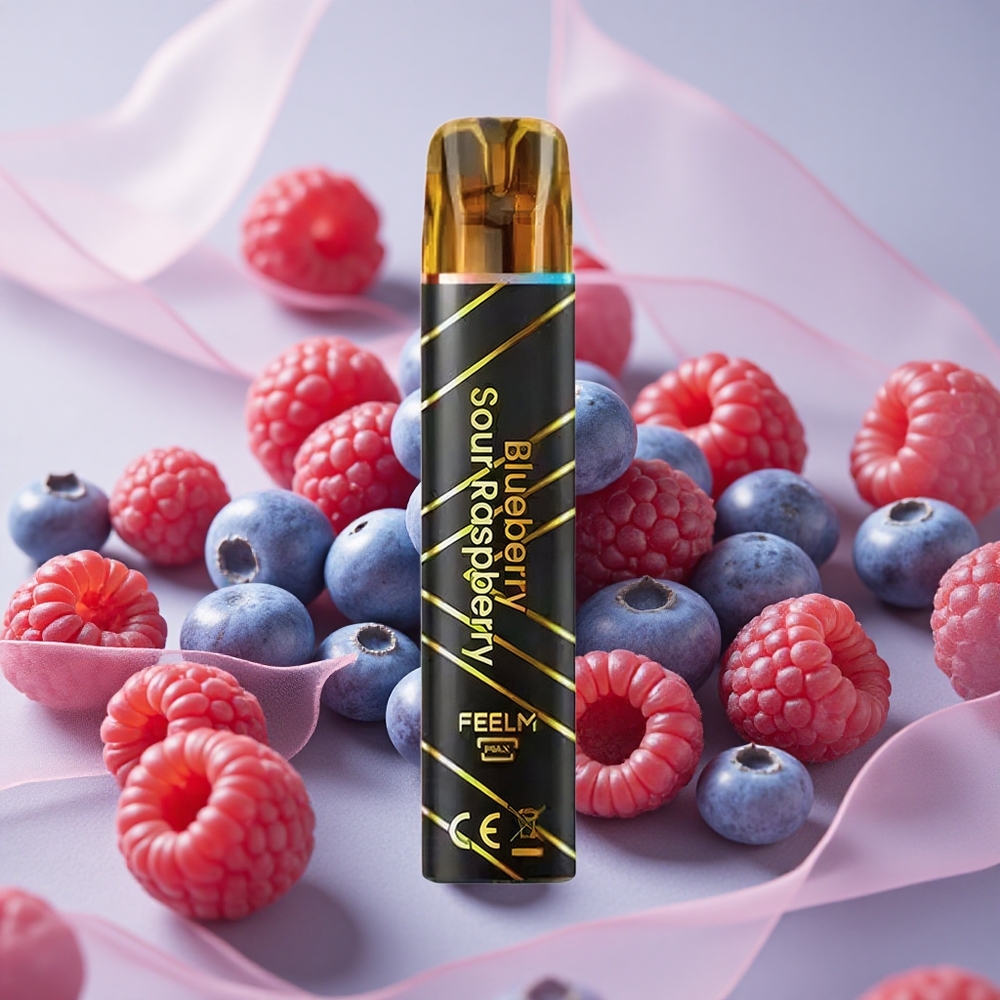 Borůvka Kyselá Malina JNR Black&Golden 600+200 Puffs 550mAh 2ml velkoobchod Česká Republika