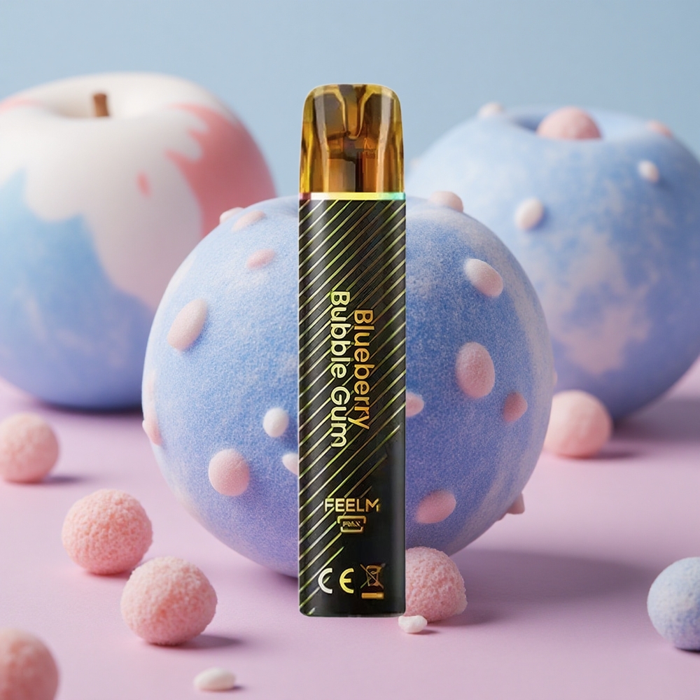 Borůvková bublinková guma JNR Black&Golden 600+200 Puffs Jednorázová Vape 800 Puffs 550mAh velkoobchod Česká Republika