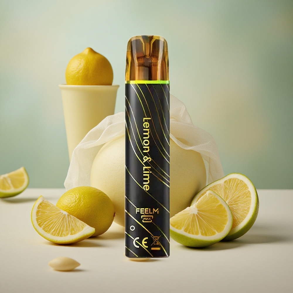 Citron & Limetka JNR Black&Golden 600+200 Puffs 550mAh baterie 2ml náplň velkoobchod Česká Republika