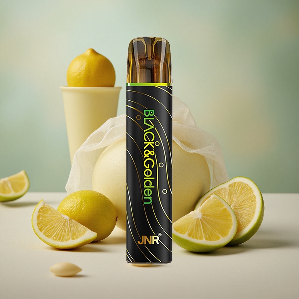 Citron & Limetka JNR Black&Golden 600+200 Puffs 550mAh baterie 2ml náplň velkoobchod Česká Republika